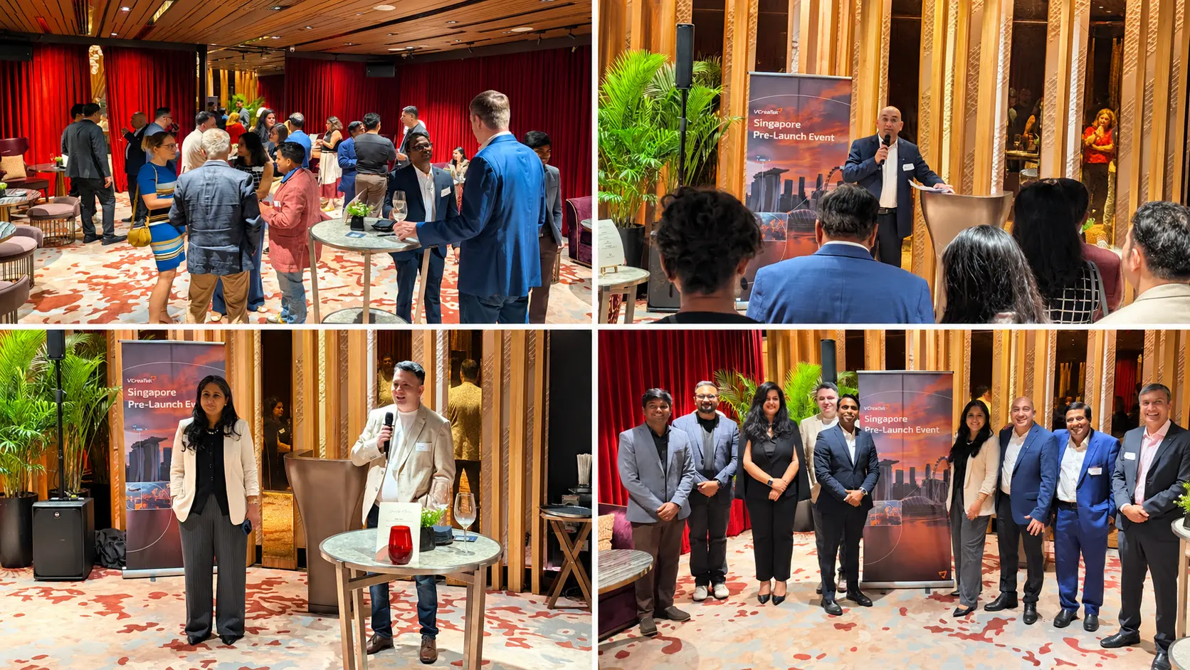 VCreaTek Singapore Leaders Network event